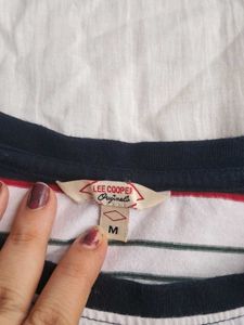Striped Round Neck T-Shirt