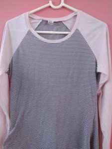 Striped Long Sleeve Top