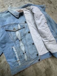 Vintage Le Mans Reconstructed Denim Jacket