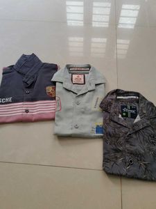 Bundle of 3 Boys' Shirts to 4 year