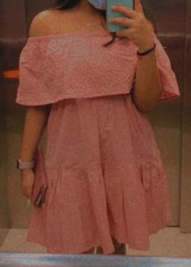 Chic Off-Shoulder Eyelet Top