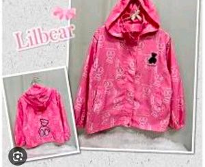 Lil Bear Pink Print Jacket