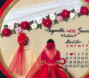 Wedding Anniversary Hoop