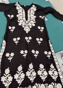 COMBO of 2 :Black and Grey chikankari kurta