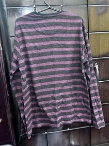 Men's Striped Long Sleeve T-Shirt