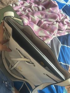 Diana Korr White Tote Bag