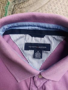 Tommy Hilfiger Men's Purple Polo Shirt
