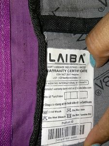 Laiba Purple Backpack