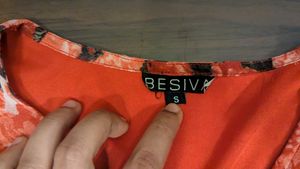Besiva Floral Print Dress (S)