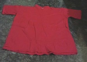 Red Casual T-Shirt
