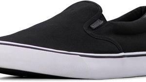 Imported Stylish Black Slip-On Sneakers