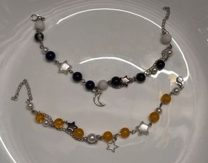 Celestial Beaded Bracelets (Set of 2)