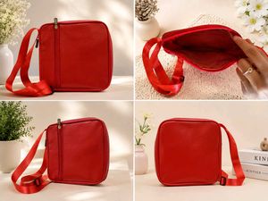 Sparkling Red Crossbody Bag