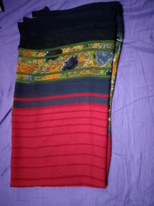 Floral Print Saree