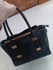 Chic Black Tote Bag