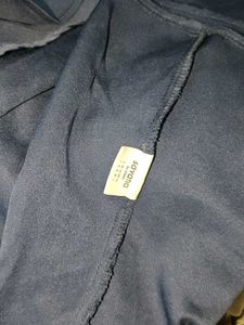 Chic Navy Blue Square Neck Dress