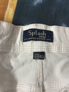 Splash Men's White Casual Jeans (Imported)