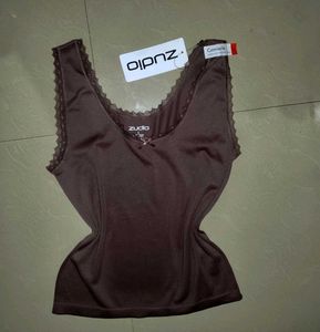 Zudio Lace Trim Tank Top