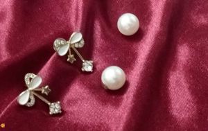 beautiful butterfly earring