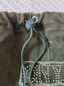Stylish Embellished Drawstring Backpack
