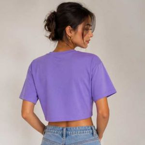 Cute Tom &amp; Jerry Graphic Crop Top