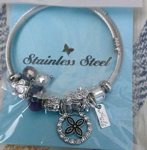 Charm Bracelet with Unique Pendants