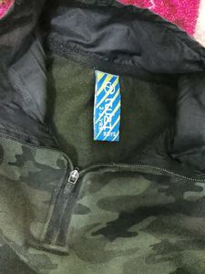 Camouflage Pullover Sweatshirt