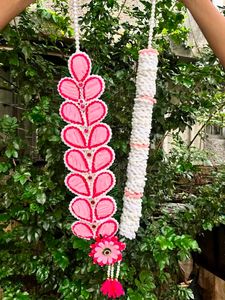 Handmade Pink Flower Garland