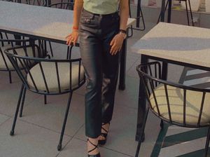 Black Leather Pants