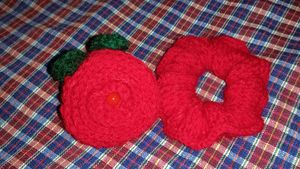 Handmade Knitted Hair Scurnchies