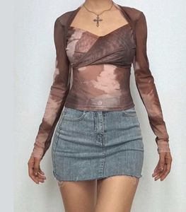 Newme sheer mesh top