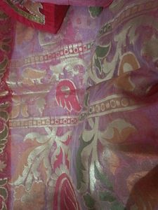 Multicolour Cotton Silk Saree