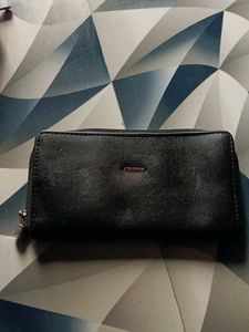 Pink &amp; Black Clutch Wallets
