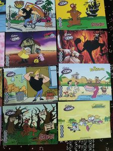 Cadbury Gems Cartoon sticker Collection remake rep