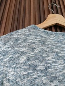Cozy Marled Knit Sweater Top