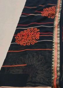 Elegant Floral Design Saree