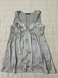 y2k Vero Moda Satin Party Top