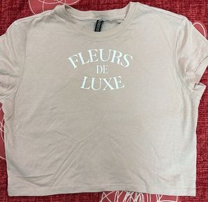 H&M crop tshirt