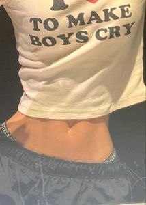 Savana white fitted baby tee crop top newme