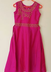 Long Umbrella Frock for girls