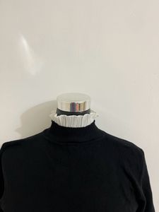 Black Turtleneck Korean style Sweater