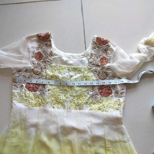 Embroidered Indian Dress