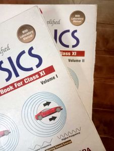 Physics Textbooks for Class XI (Vol I &amp; II)