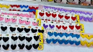 beutiful clips 6 piece set