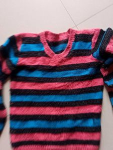 Striped Crew Neck Sweater