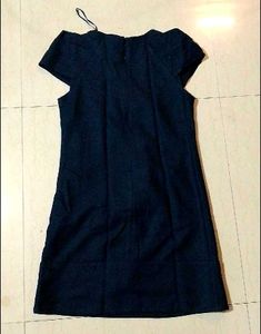 Embellished neck, short ,shiftvdress