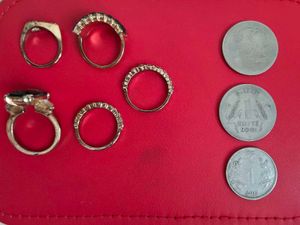 6 piece of Assorted Ring Set