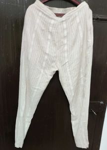 Casual Cream cut Pants