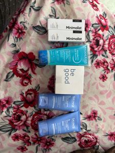 Skincare Lot: Minimalist, Bioderma, SkinQ