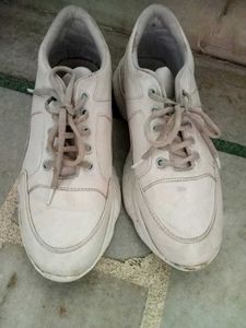 White Casual Sneakers